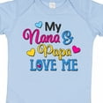 thumbnail image 4 of Inktastic My Nana and Papa Love Me with Hearts Boys or Girls Baby Bodysuit, 4 of 5