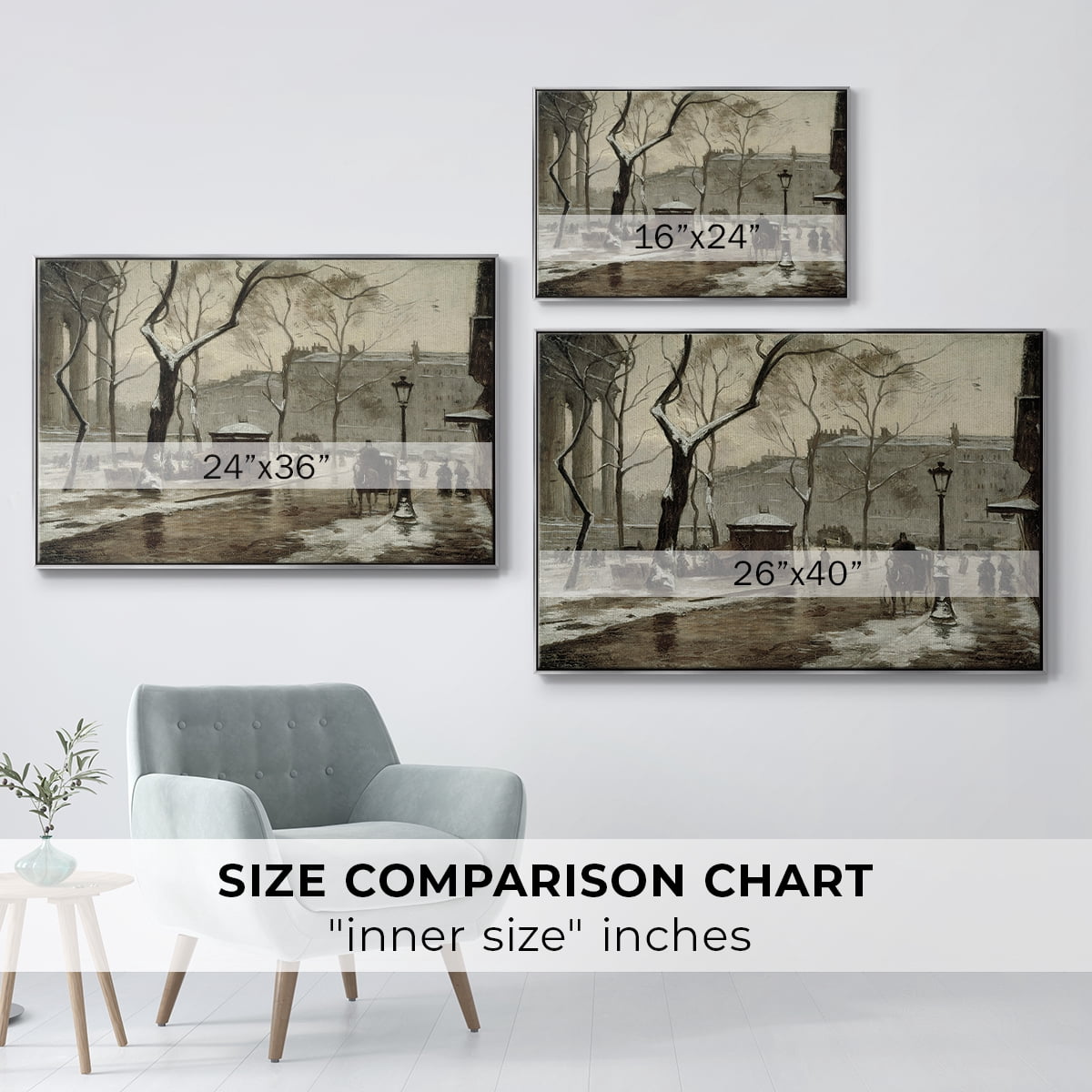 Vintage Animal Print-XXIX By Wexford Home Framed in Silver Wood Gallery Wrapped Canvas 25 in. x 37 in.
