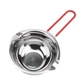 thumbnail image 1 of Chocolate Melting Pot, Red Handle 500ml Melting Bowl Rustproof  for Baking, 1 of 7