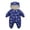 C, variant on Hotiary Newborn Baby Boys Girls Cozy Zipper Snowsuit Infants Winter Warm Snow Clothes Cartoon Printed Romper Hooded Jumpsuit Coat, Size 0-12 Months