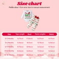 thumbnail image 3 of Kuleyang Baby Girls Christmas Outfits Long Sleeve Ruffle Romper Floral Pants Cute Winter Warm Xmas Infant Newborn Girls 3PCS Clothes Set 6-9 Months, 3 of 8