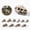 D, variant on Mini Halloween Figurines, Mini Skulls, Skeleton Toys, Summerween Creature Collection, Realistic Carved Bone Texture, Gothic Centerpiece Party Favors, 10-Piece Micro Craft Set
