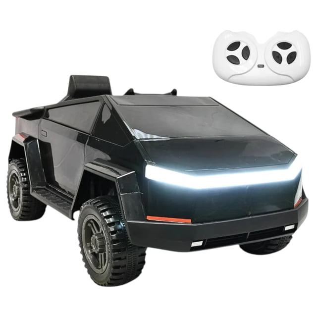 Montable Eléctrico Orbic Toys Cybertruck Br2102b Batería 12v Negro