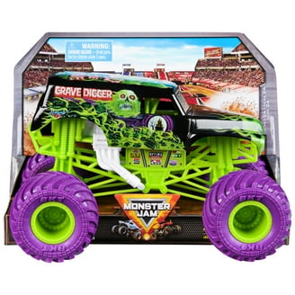 Monster Jam Pit Party Carrying Case, Includes 10 Trucks, Fits 15