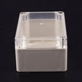 thumbnail image 4 of 3X Clear Cover Plastic Electronic Project Junction Box 100 x 68 x 50mm,3 x Project Box,Gray, 4 of 8