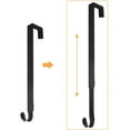 thumbnail image 5 of Adjustable Wreath Hanger for Front Door, Adjustable 15 to 25 Inches Wreath Hanger, Sturdy Metal Wreath Hanger, Larger Christmas Decorations Hook, 5 of 9