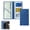 blue, variant on PU Leather Multi-Function Travel Document Organizer – Large Capacity Passport Holder, Card Wallet & Ticket Pouch for Men Women(pink)