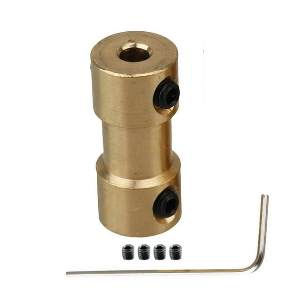 Shengyu 1 Piece Brass Flexible Shaft Coupling Coupler Fits RC