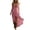 Pink, variant on Bosfbaoi Dresses for Women Western Style Ruffled Maxi Dress Ruffled V-Neck Sleeveless Womens Dresses with Asymmetrical Hem Summer Dresses for Women 2026