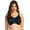 Black, variant on Elomi Womens Energise Underwire Sports Bra with J Hook, 36FF, Nude