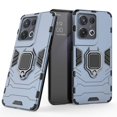 thumbnail image 5 of For Oppo Reno8 Pro 5g Tpu + Pc Drop-resistant Phone Case Ring Kickstand Protective Cover - Black, 5 of 5