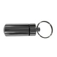 thumbnail image 3 of braveheart Waterproof Pill Box Holder Keychain Container Aluminum Alloy Medicine Bottle, 3 of 5