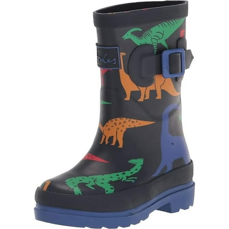 

Joules Boy s Rainboots Rain Boot Navy Dino 3 Big Kid