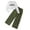Army Green, variant on Jamicy Kids Fashion Outfits Girl'S 2 Piece Outfits Cute Clothing Sets Cargo Pants Crop Sweatshirt Top and Trendy Clothes Set