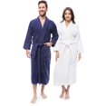 thumbnail image 2 of Superior  Luxurious 100-percent Combed Cotton Unisex Terry Bath Robe, 2 of 5