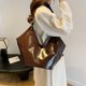 thumbnail image 4 of Bolso Hombro Slouchy Hobo para Mujer Piel Sintética Gran Capacidad Cosméticos, 4 of 9