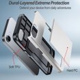 thumbnail image 2 of Benbenjaytek for iPhone 16e Wallet Case with Card Holder + 2 Tempered Glass Screen Protector Protective Shockproof Hidden Card Slot Slim Case Women Men for iPhone 16e 6.1" (Silver), 2 of 7