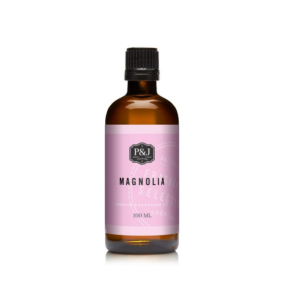 P&J Trading Fragrance Oil | Magnolia Oil 100Ml - Candle Scents For Candle Making, Freshie Scents, Soap Making Supplies, Diffuser Oil Scents