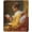 Une Jeune Fille Qui Lit, variante sur Tapis de Souris Artistique Célèbre Peinture d'Art "le Lecteur" par Jean Honoré Fragonard Base en Caoutchouc Naturel avec Bords Cousus 9.5x7.9 Pouces Ajoutez de l'Élégance Culturelle à Votre Bureau