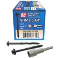 thumbnail image 1 of Tornillos estructurales Grip-Rite Star Hex de 8 mm x 8 cm, paquete de 50, 1 of 1