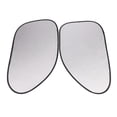 thumbnail image 1 of 2pcs Auto Car Side Window Sunshade Black Silver Color, 1 of 7