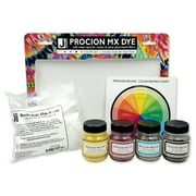 Jacquard Procion MX Dye Set, 4-Color Procion MX Dye Set with Soda Ash
