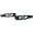 Black, variant on 5Dev R-Spec Shimano eCranks, EP8, 155mm, Black