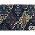 thumbnail image 2 of Fleece Printed ^Persian MEDALION^ Fabric / 58" Wide/Sold by The Yard FEL-022, 2 of 2