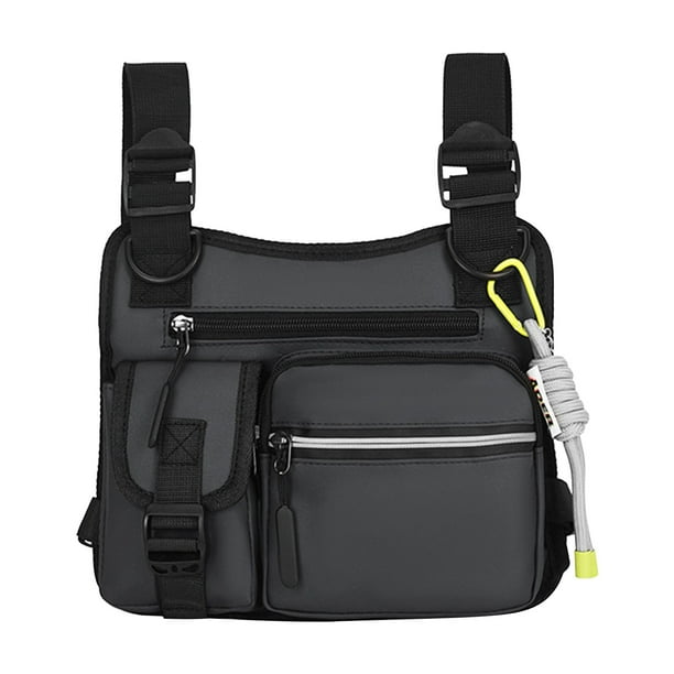 Adjustable Multifunctional Chest Bag Reflective Bag Street Outdoor Bag