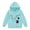 00-Sky Blue1724, variant on Oiyii Tween Girl's Dog Paw Hand Line Hoodie Long Sleeve Hooded Sweatshirt Casual Soft Pullover Top,Light Green