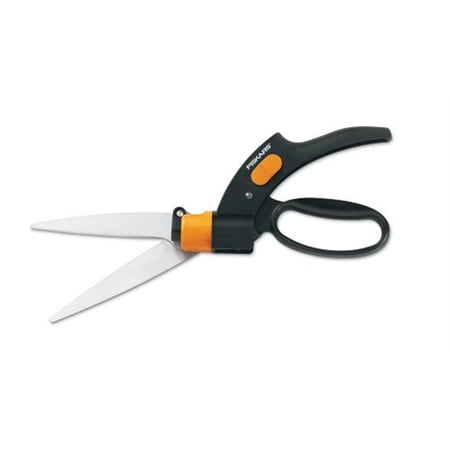 Fiskars Shear Ease Grass Shears, Grass Trimming Garden Tool