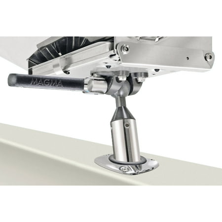 Magma LeveLock All-Angle Fish Rod Holder Mount for Rectangular Grills - T10-355