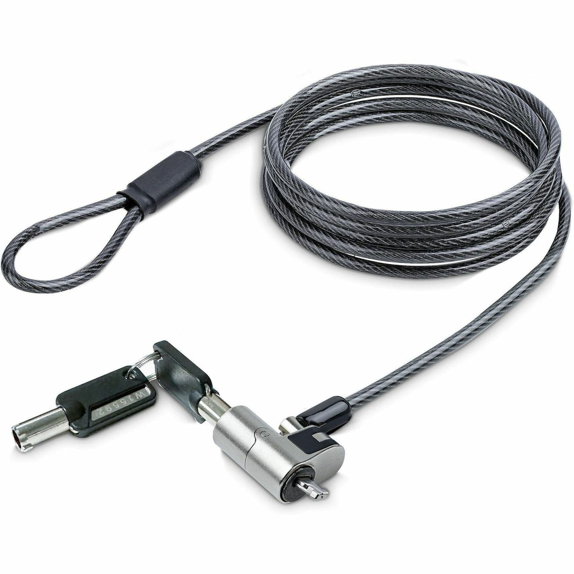 Lenovo Security Cable Lock - T-Bar Kensington Lock For Laptops, Monitors, Devices With Security Slot