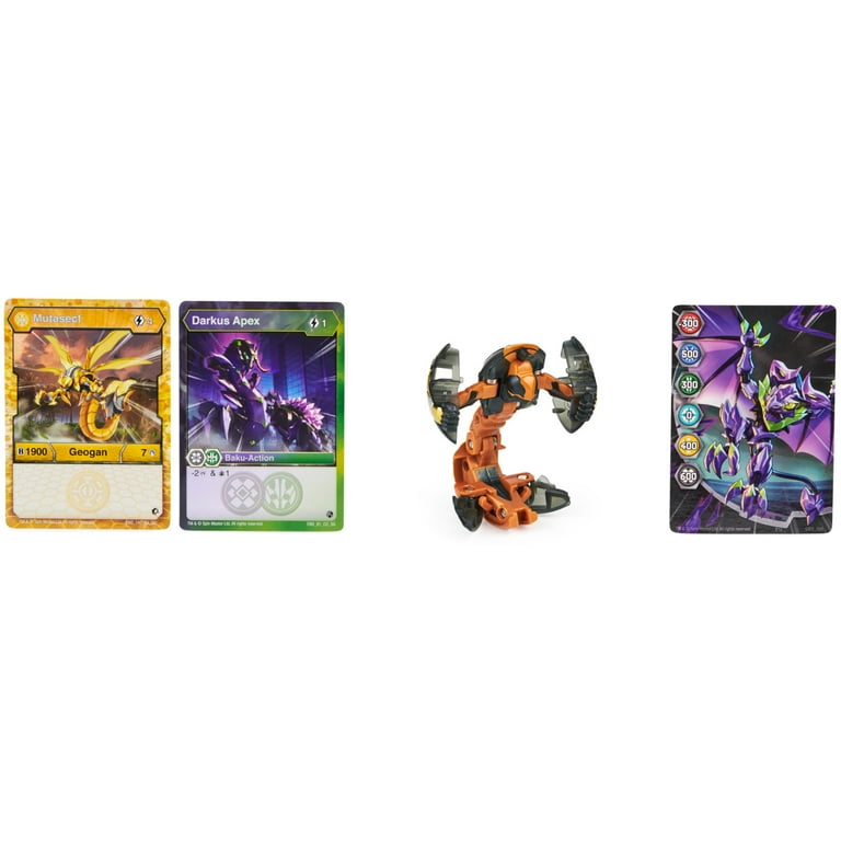 Bakugan Geogan, Mutasect, Geogan Rising Collectible Action Figure and Trading Cards