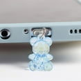thumbnail image 2 of FurNest Dust Plug Charm Type C Anti Dust Plugs, Mobile Dustproof Plugs with Bear Pendants USB C Port Caps Protector Charging Port Plugs Pendants for All Type-C Devices Laptops Tablets Smart P, 2 of 9
