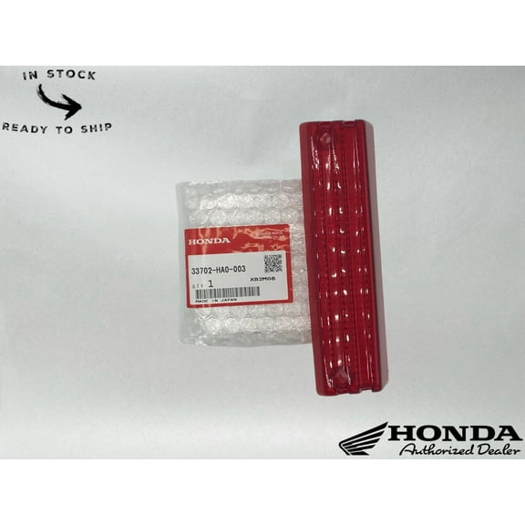 Honda Genuine OEM Tail Light Lens 33702-HA0-003