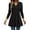 *Black, variant on ClodeEU Women's V Neck Long Sleeve Swing Tunic Top,Solid Loose Flowy Casual Blouse Black,Women's Plus L