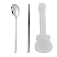 thumbnail image 1 of MesaSe Ensemble de Couverts 1 Ensemble Miroir de Table en Métal Pratique Ensemble de Couverts Réutilisables pour Camping, 1 of 5