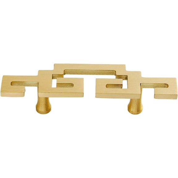 Gamvdout 1 Set Cabinet Furniture Handles Cupboards Door Handles Furniture Hardware Pull Handles for Kitchen Closet Handles Knobs Brass Dresser Handles and Knobs