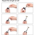 thumbnail image 3 of Headboard Stopper Set of 4 Metal Bed Frame Anti Shake Tool Headboard Wall Mount Brackets Adjustable Threaded Bed Frame Anti Shake Tool for Bed, 3 of 4
