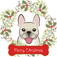 thumbnail image 3 of CafePress - French Bulldog Christmas Wreath Men's Value T Shir - Men's Classic Cotton T-Shirts, 3 of 3