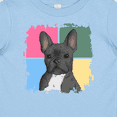 thumbnail image 4 of Inktastic Blue French Bull Dog Boys or Girls Baby T-Shirt, 4 of 5