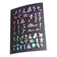 thumbnail image 4 of Advancent Pegatinas transparentes con patrón múltiple Hermoso accesorio de bricolaje Suministros de arte Paquete de regalo Kits de álbum de recortes Type1 NO1 Advancent CBP351585, 4 of 6