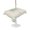 Green, Beige, White, variant on Outdoor Tablecloth with Umbrella Hole for Patio/Picnic/Party/Camping, Sky Blue Palm Tree Waterproof Table Cloth Rectangle Table Cover Washable, Summer Tropical Plants Leaves (60"x 120")