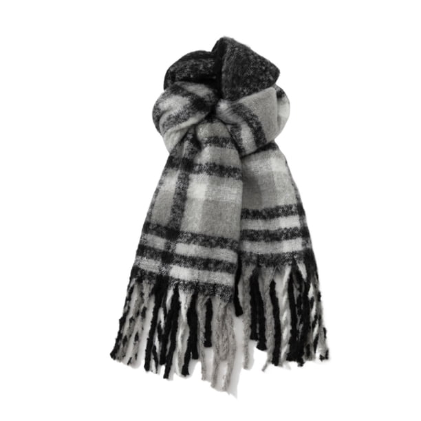 Bufanda cálida de invierno for mujer, chal largo, bufandas grandes, bufandas gruesas for clima frío, bufandas grandes y gruesas de gran tamaño.