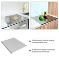 thumbnail image 3 of HINTRMENT 1Set Stainless Steel Pastry Board for Home Use and Restaurant 15.7X11.8X0.8In Silver Rectangular, 3 of 8