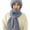 Grey, variant on harmtty Winter Warm Hat with Scarf Solid Color Friendly to Skin Windproof Thickened Ear Outdoor Beanie Hat for Women Grey