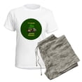 thumbnail image 5 of CafePress - Irish Music 3 In Button Women's Light Pajamas - Women's Short Sleeve Print T-Shirt and Pants Light Cotton Pajama Set, 5 of 7