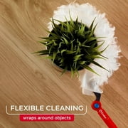 O-Cedar Flex & Catch™ Heavy Duty Wand Duster Kit w/ 3 Refills, Extends to 3 ft