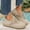Beige, variant on Mfakffe Business Casual Shoes Women Versatile Soft Walking Round Toe Flats Comfortable Casual Sneakers Black 7.5 Wide(EU:39)